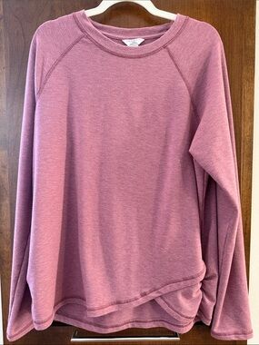 Danskin Women's Knit Top in Dusty Rose